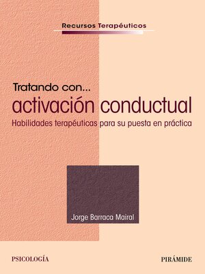 cover image of Tratando con... Activación conductual